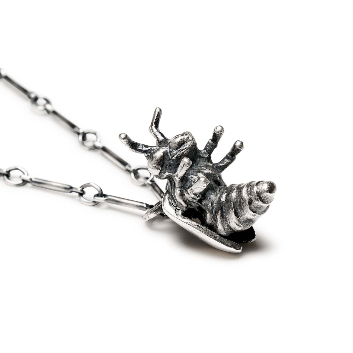 * Ready to Ship * The Honeyed One. Bee Necklace.