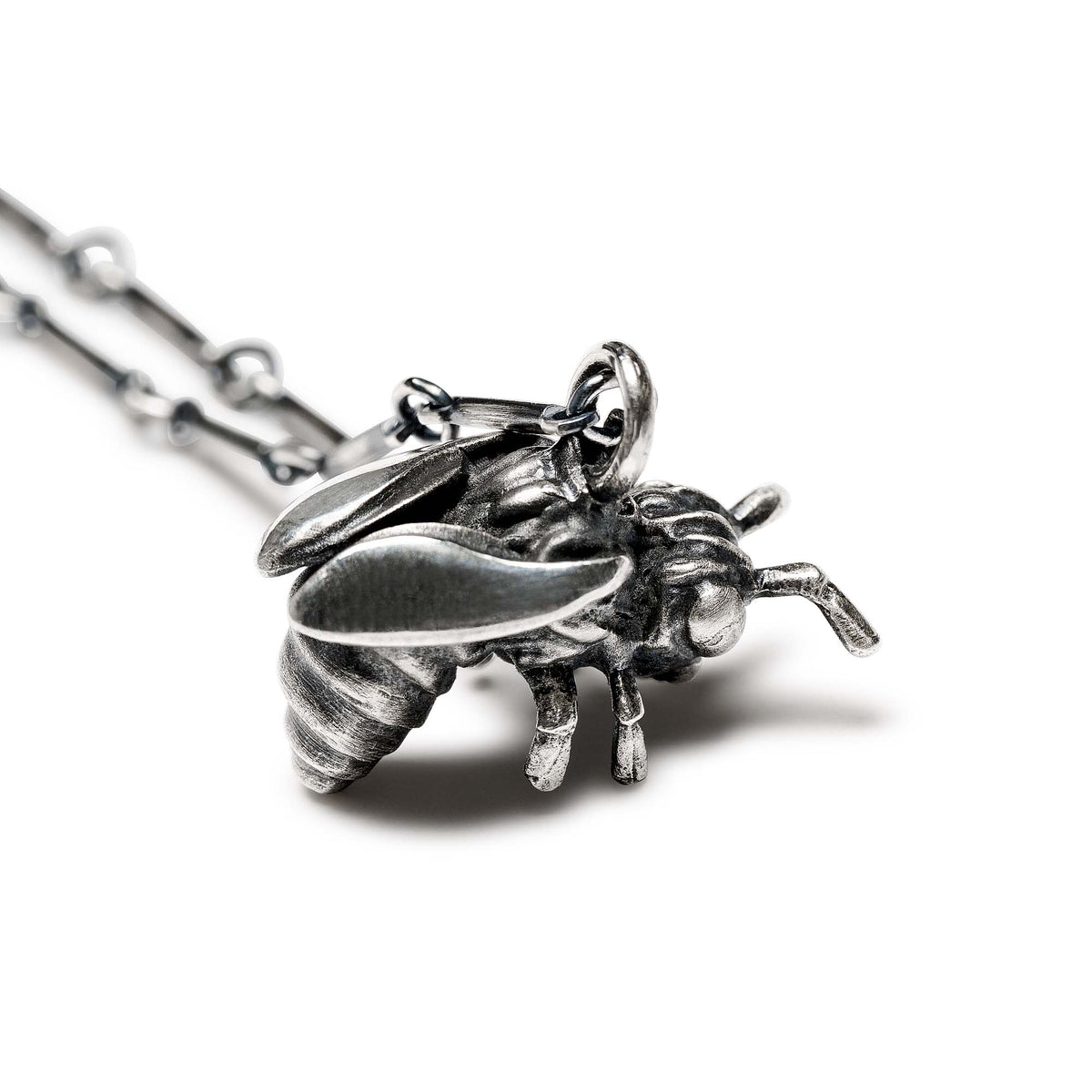 * Ready to Ship * The Honeyed One. Bee Necklace.