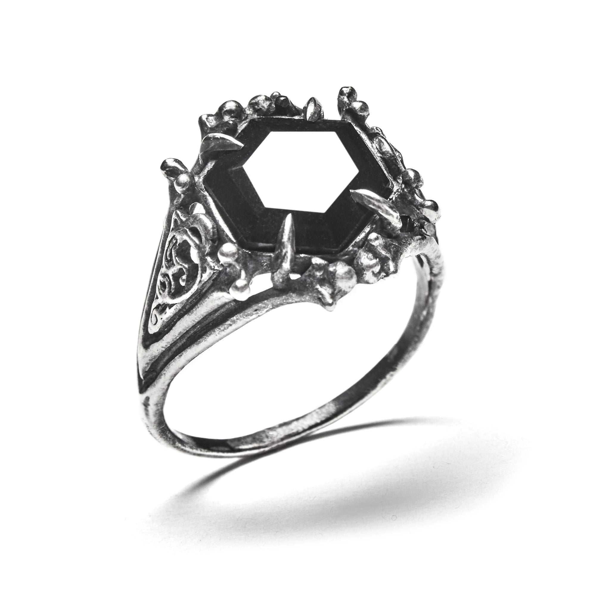 The Hive. Onyx Ring.