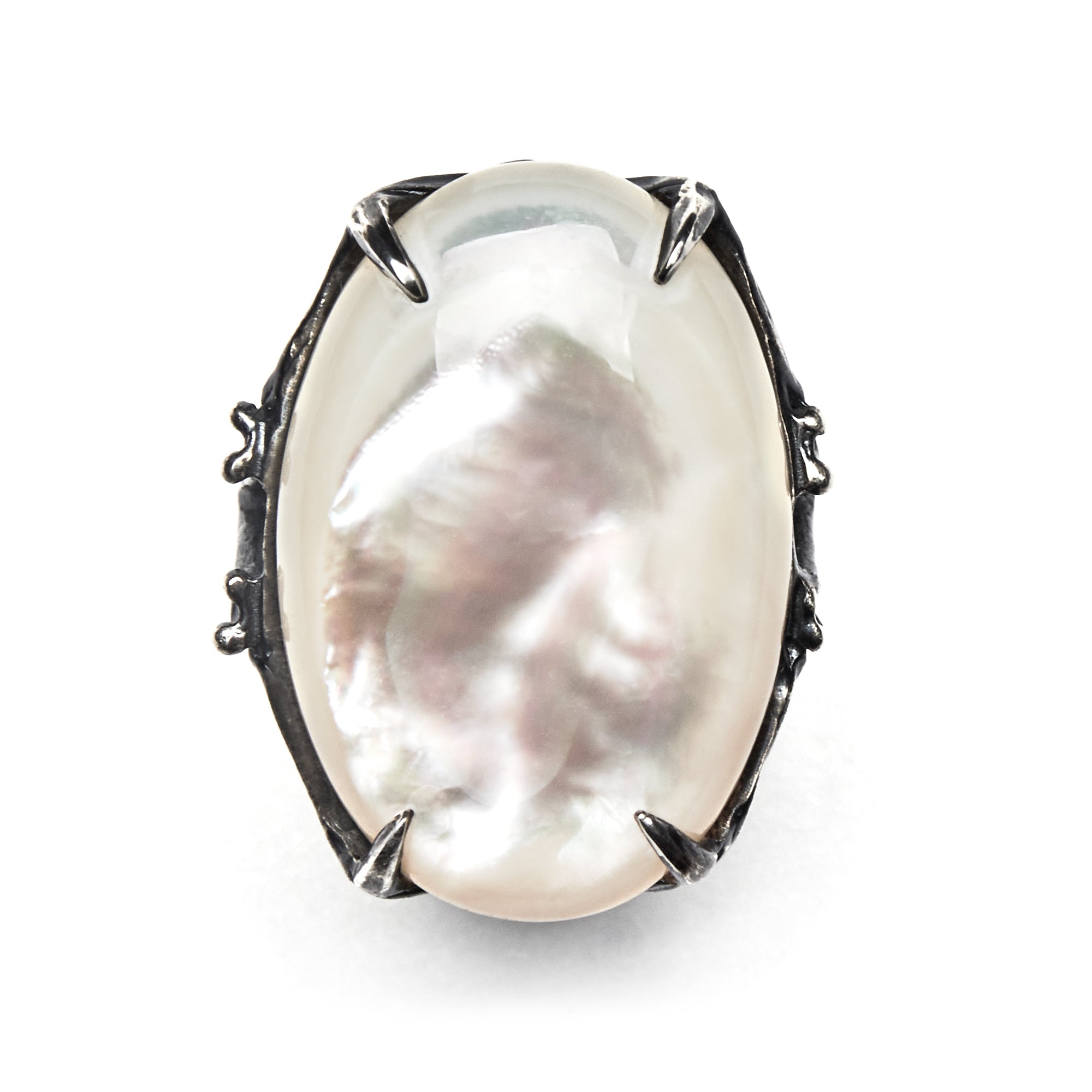 Ascent // Descent Ring. Mother of Pearl. *Limited*