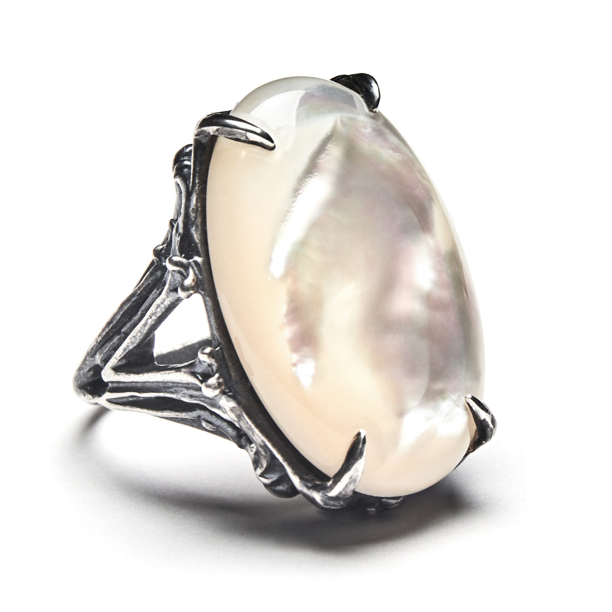 Ascent // Descent Ring. Mother of Pearl. *Limited*