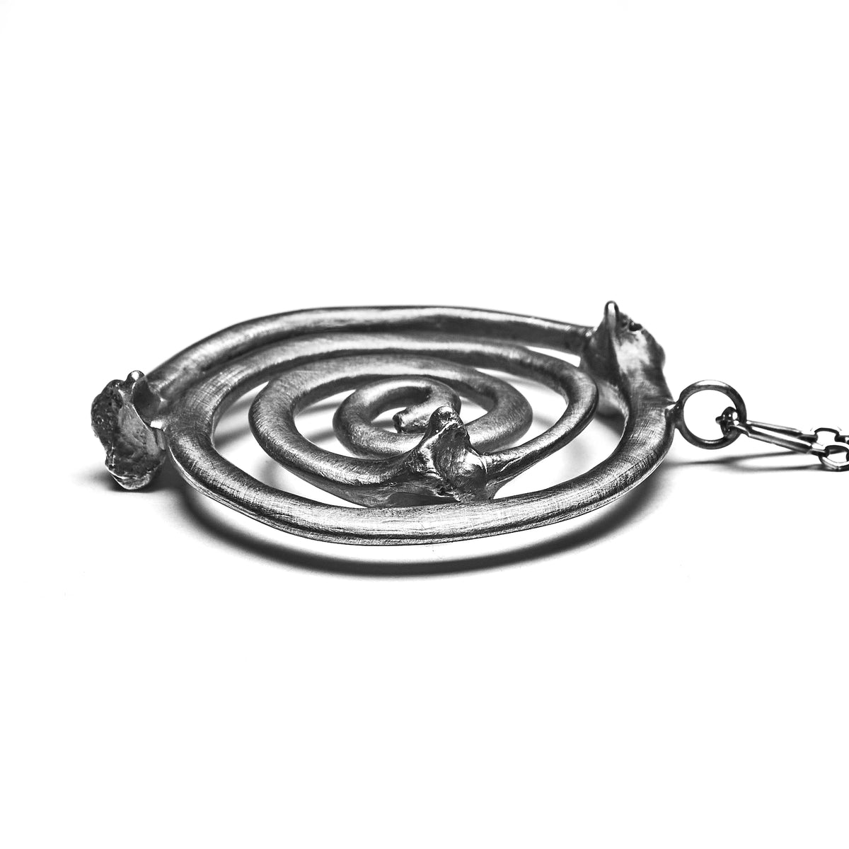 The Sacred Spiral Necklace.
