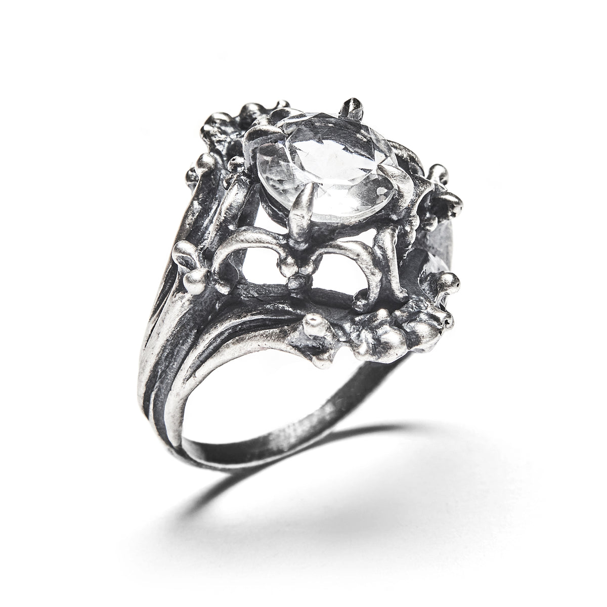 * Limited * Syzygy. Clear Quartz Ring.