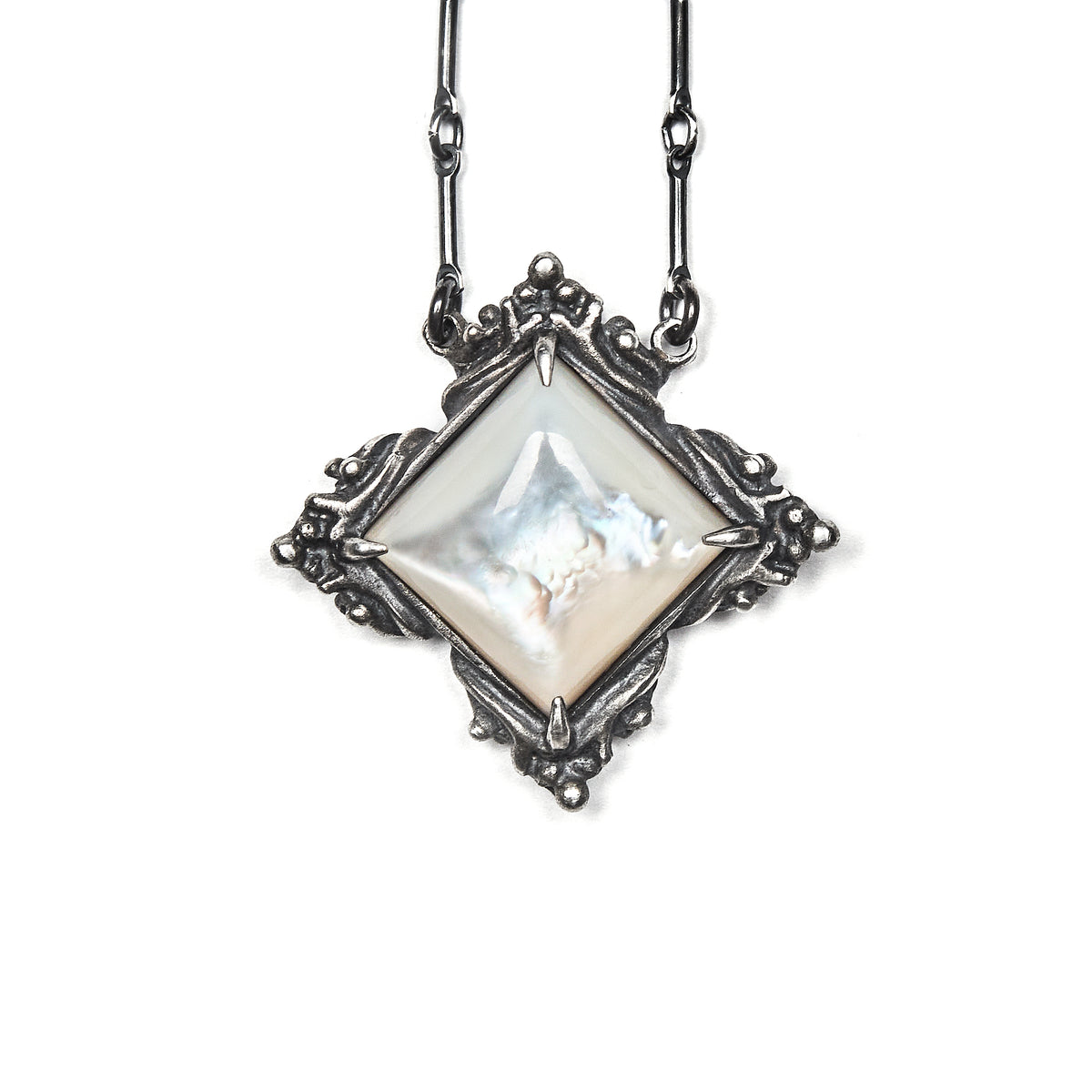* Ready to Ship * Hypnos. Mother of Pearl Necklace.