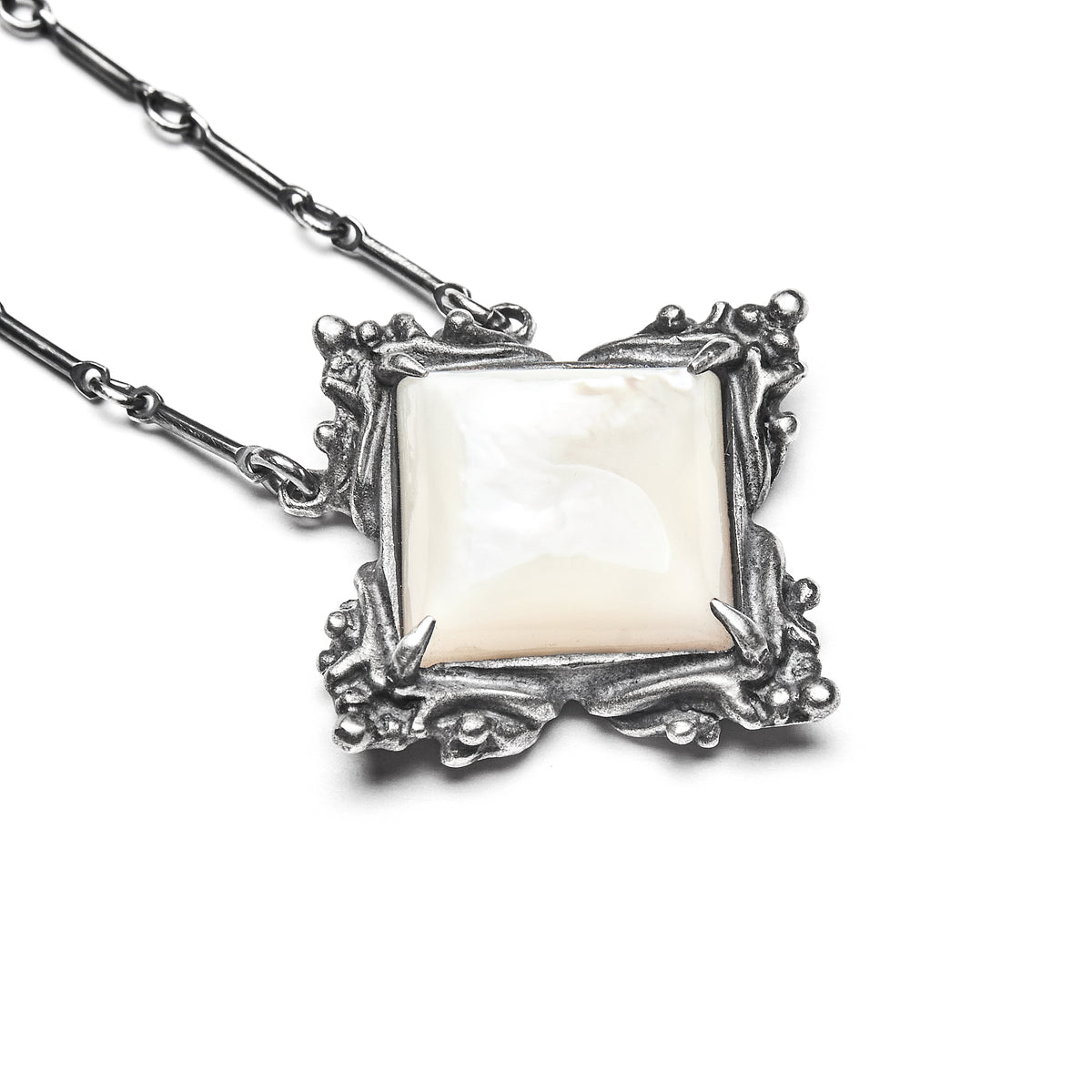 * Ready to Ship * Hypnos. Mother of Pearl Necklace.