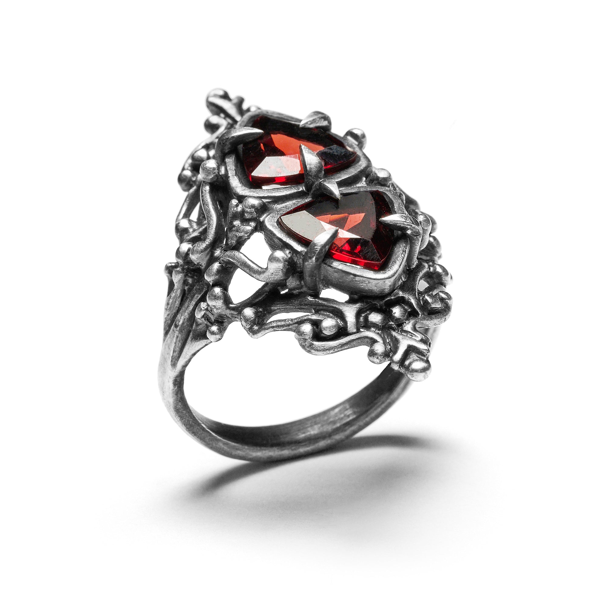 As Above, So Below Ring. Garnet. *Limited*