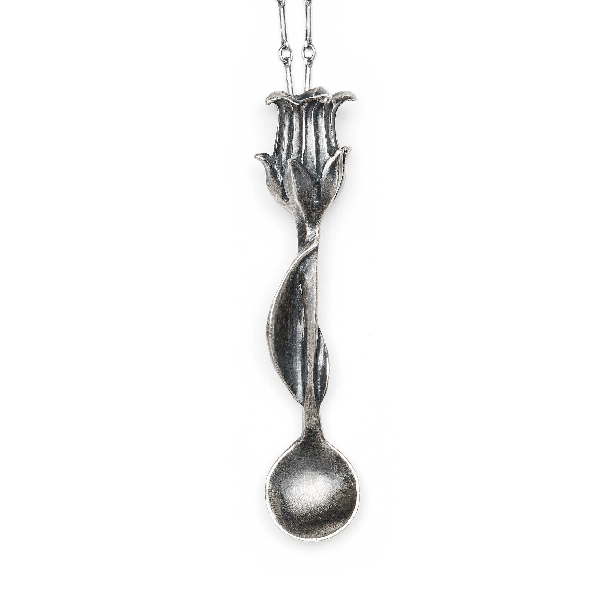 The Witch's Spoon. Sterling Silver Necklace.