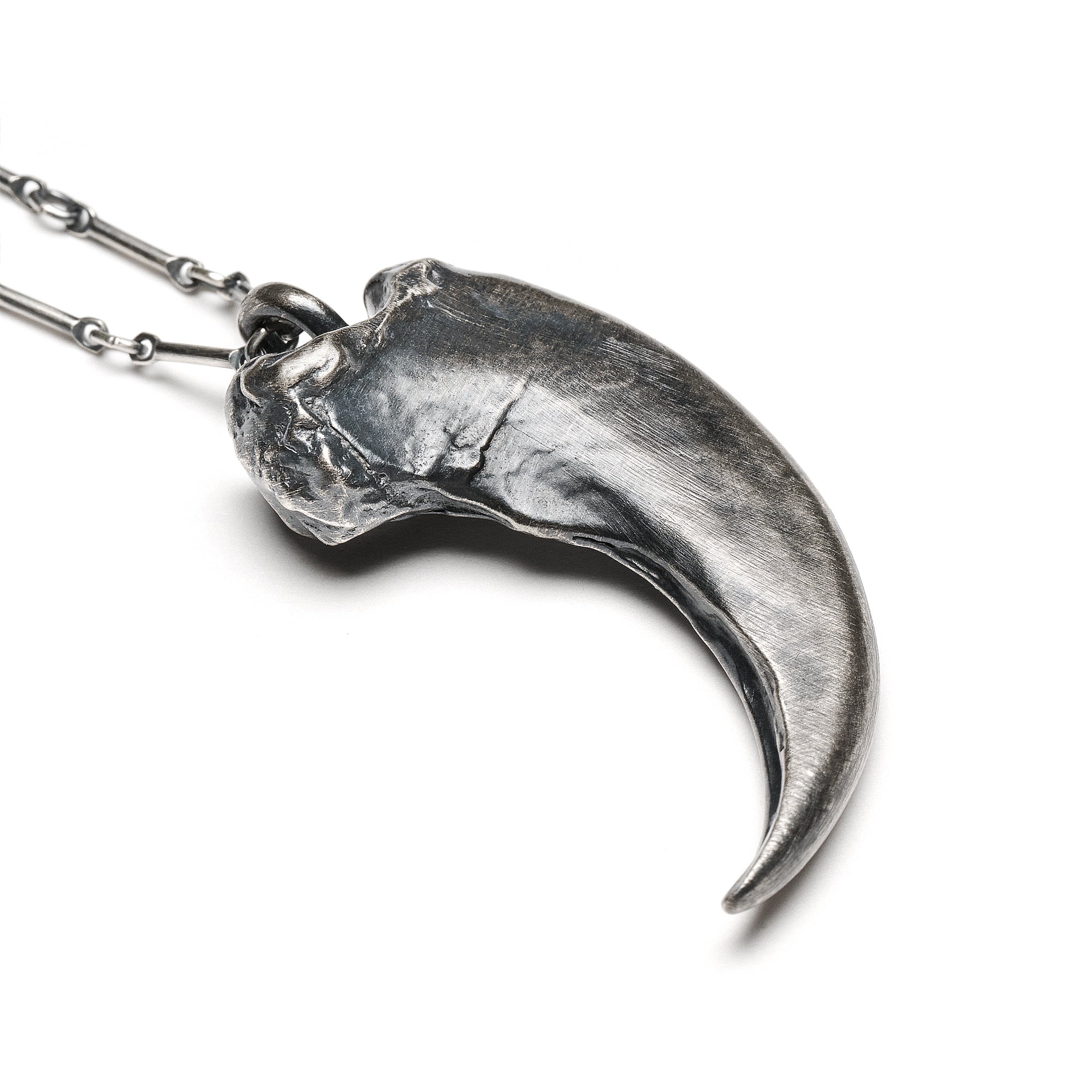 Ursa Major: Black Bear Claw Necklace