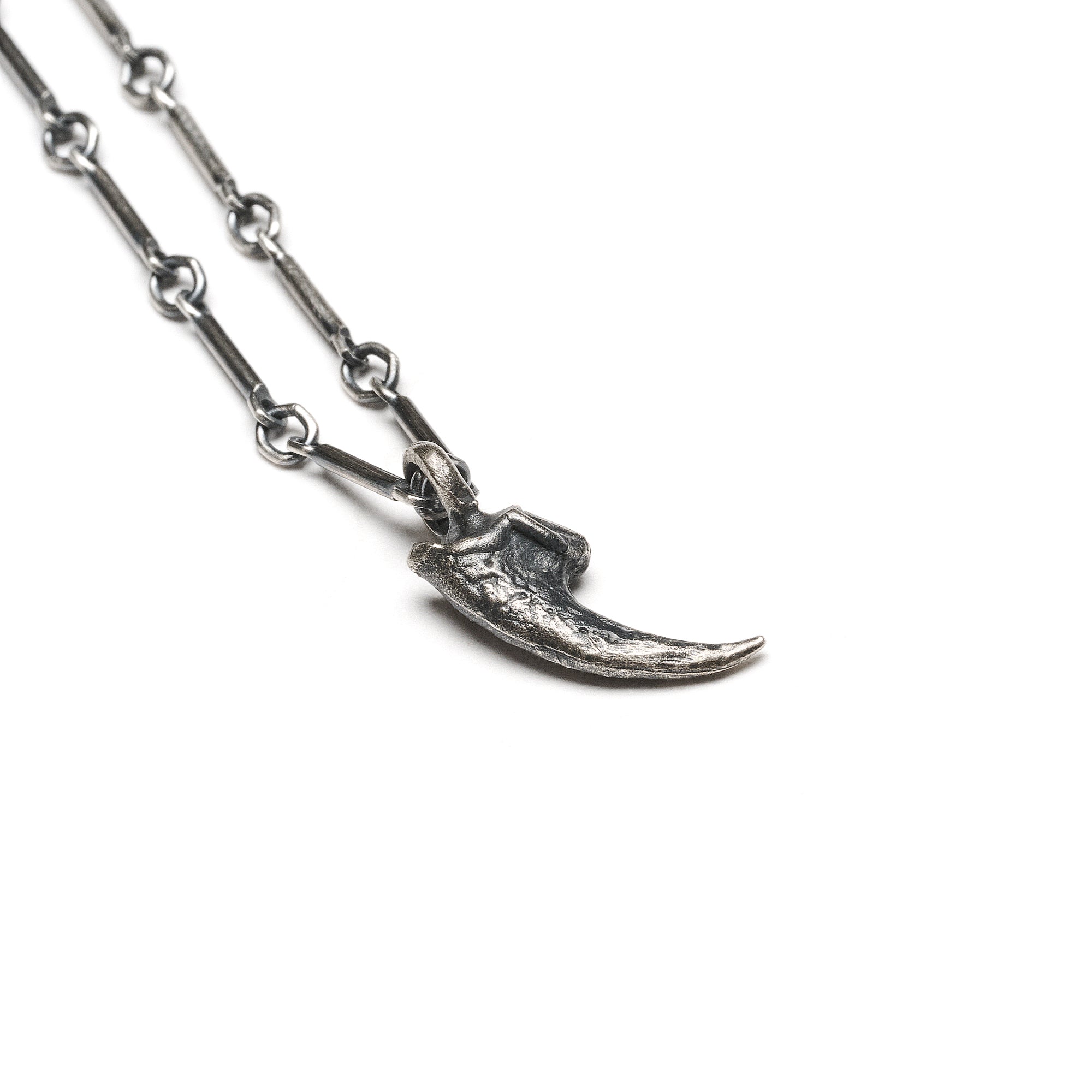 The Midwinter Owl. Petite Owl Talon Necklace.