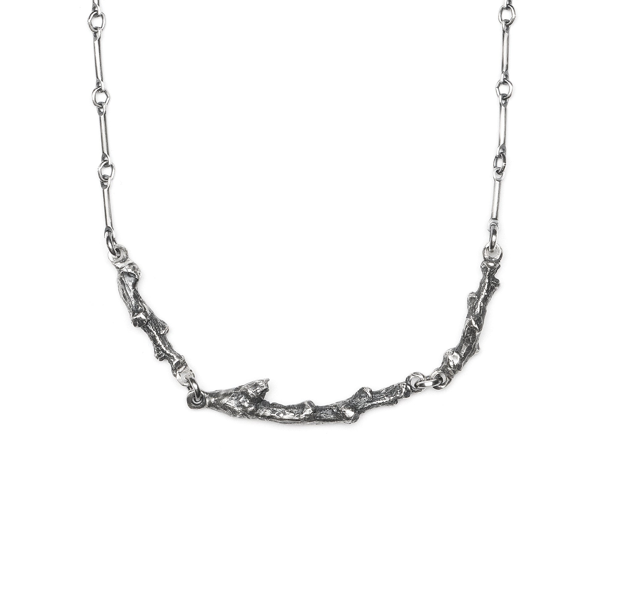 The Boundary Wood Necklace.