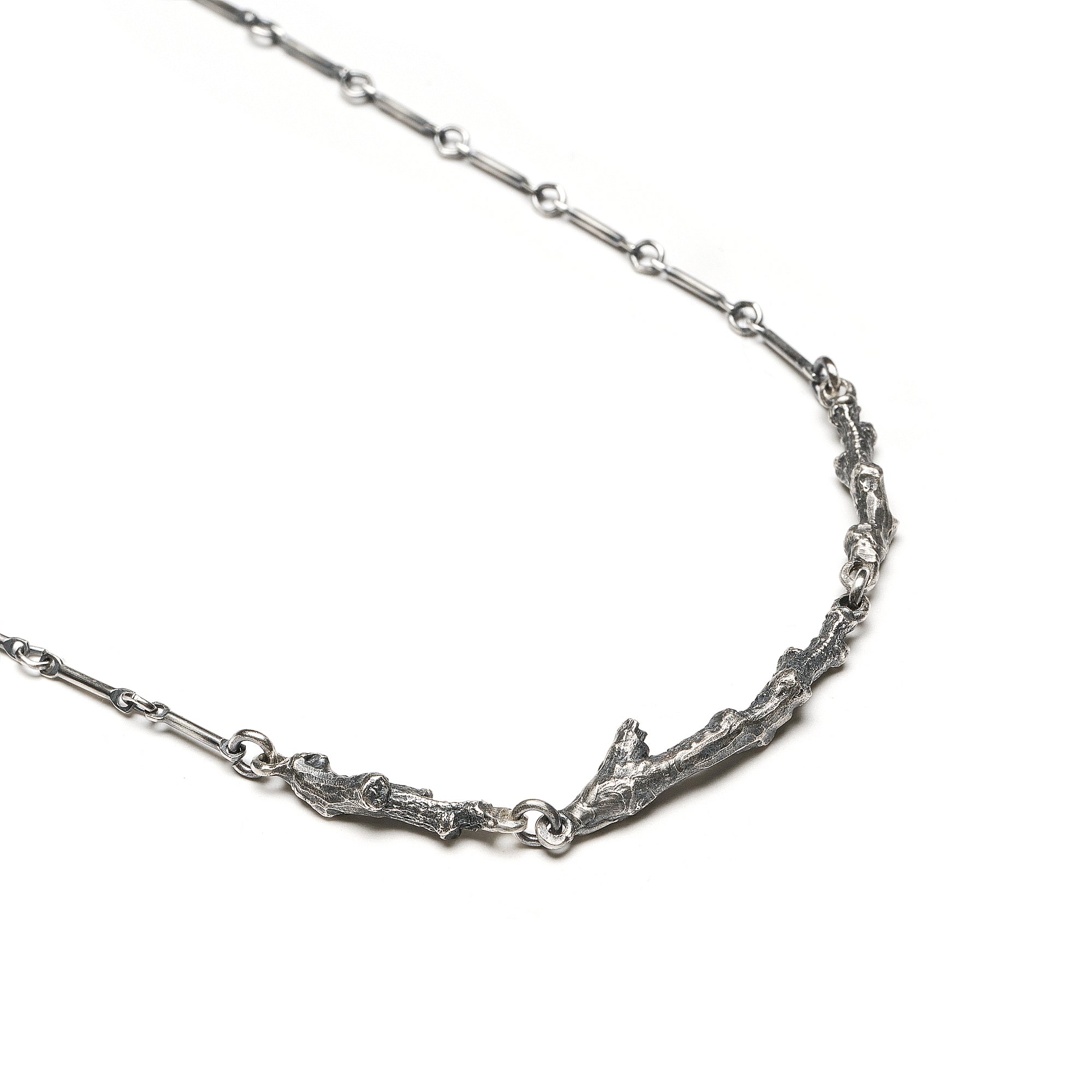The Boundary Wood Necklace.