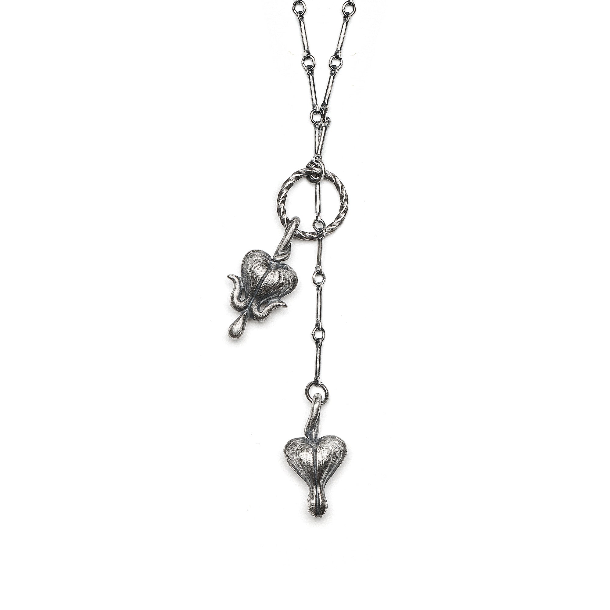 Petite Bleeding Hearts Lariat.