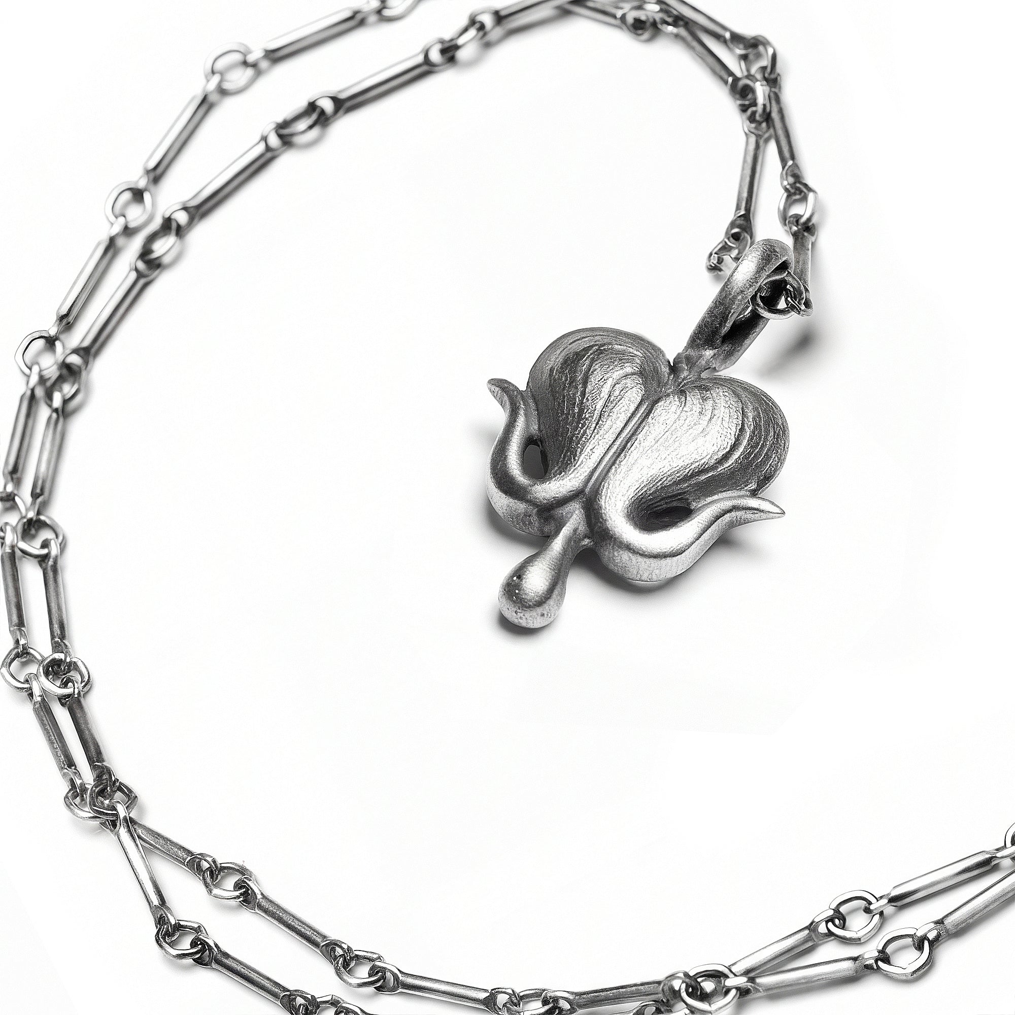 Bleeding Heart. Necklace.