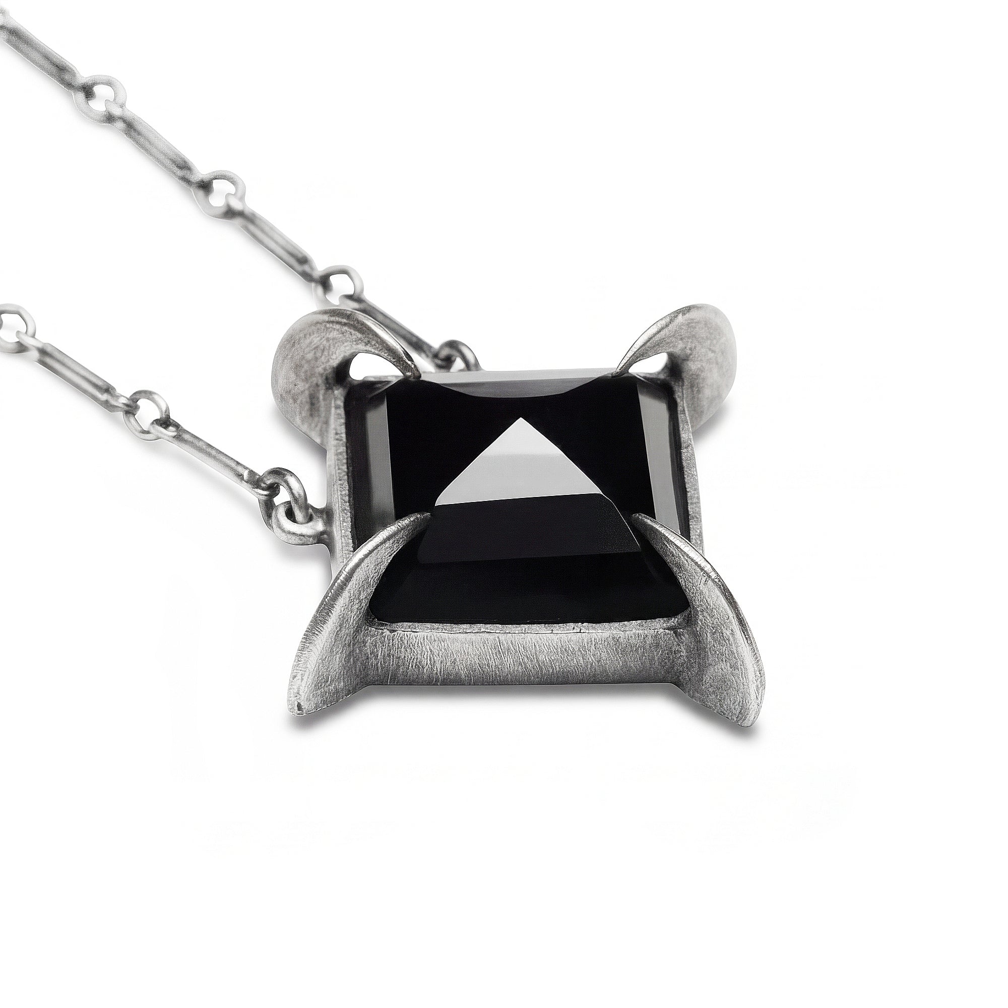 Tomb of Memory. Cat Claws. Medium. Onyx Necklace. *Limited*