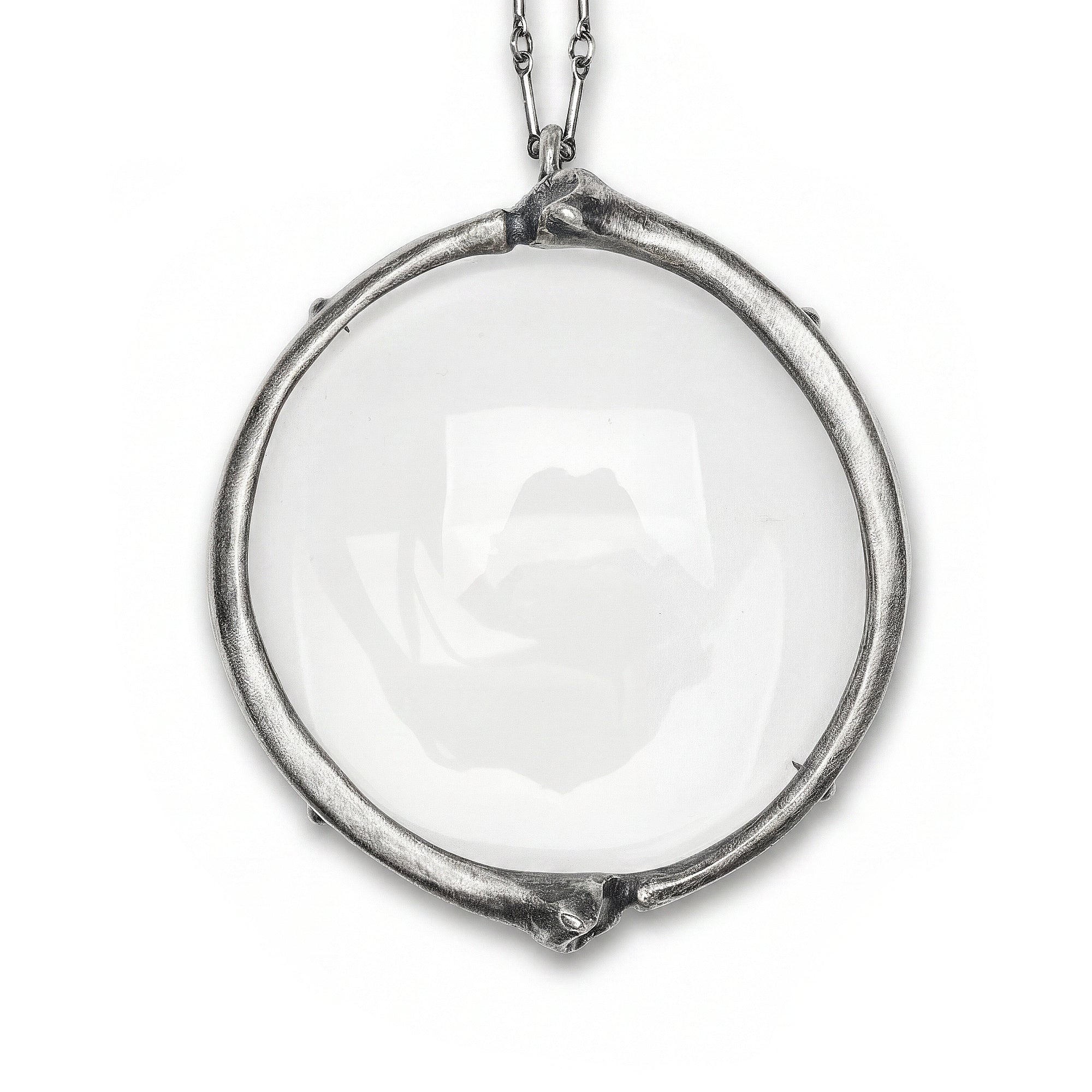 Snake Rib Ouroboros. Spyglass Necklace. *Limited*