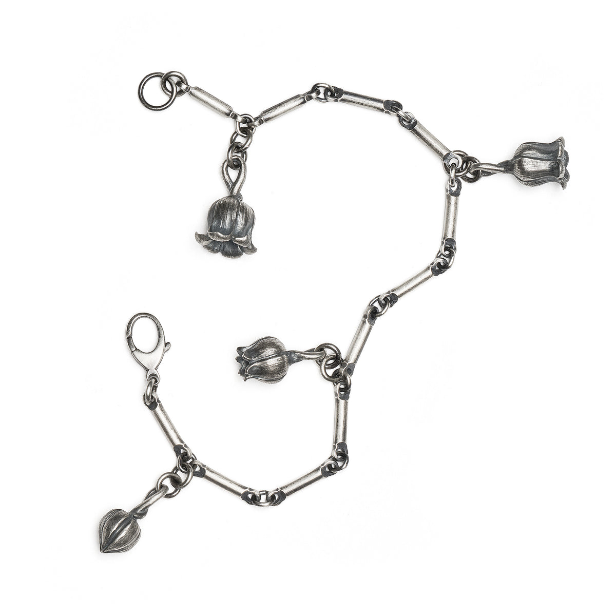 Lily of the Valley Charm Bracelet.