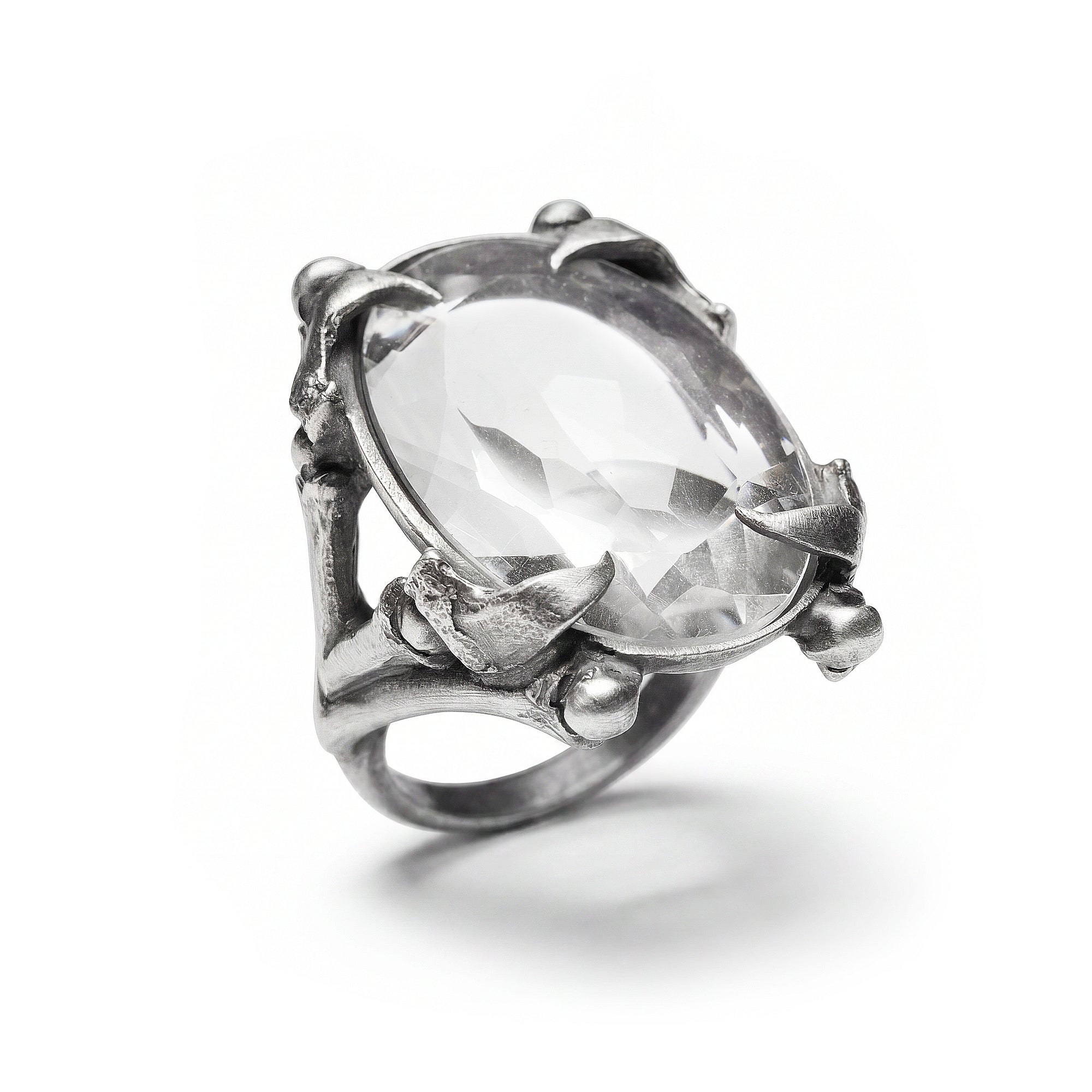 The Familiar. Clear Quartz Ring. *Limited*