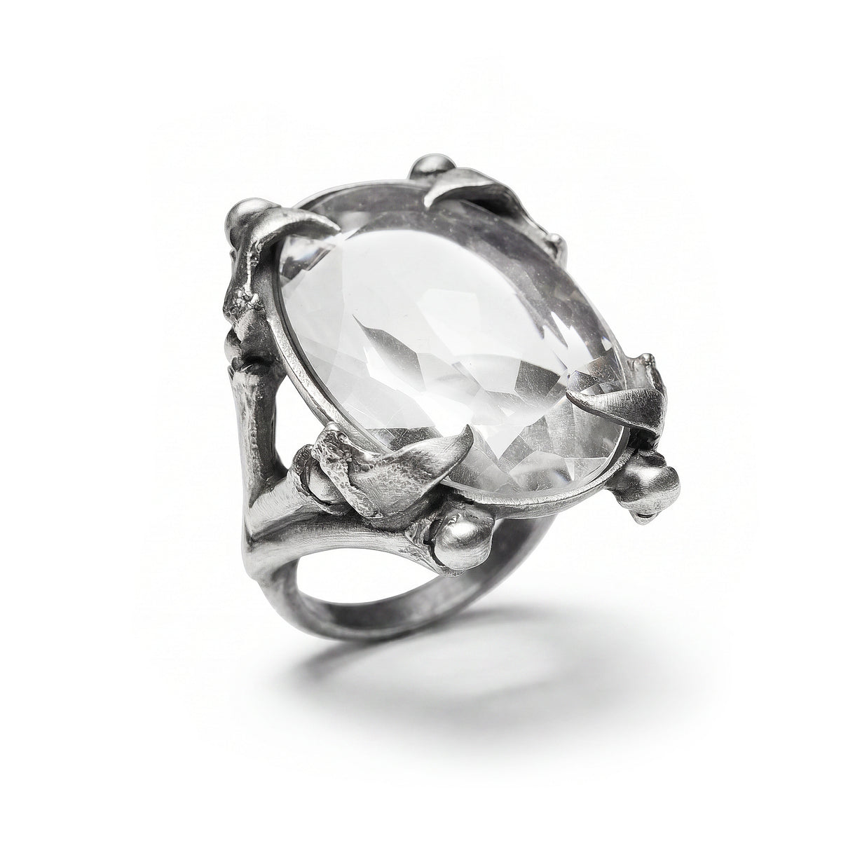 The Familiar. Clear Quartz Ring. *Limited*