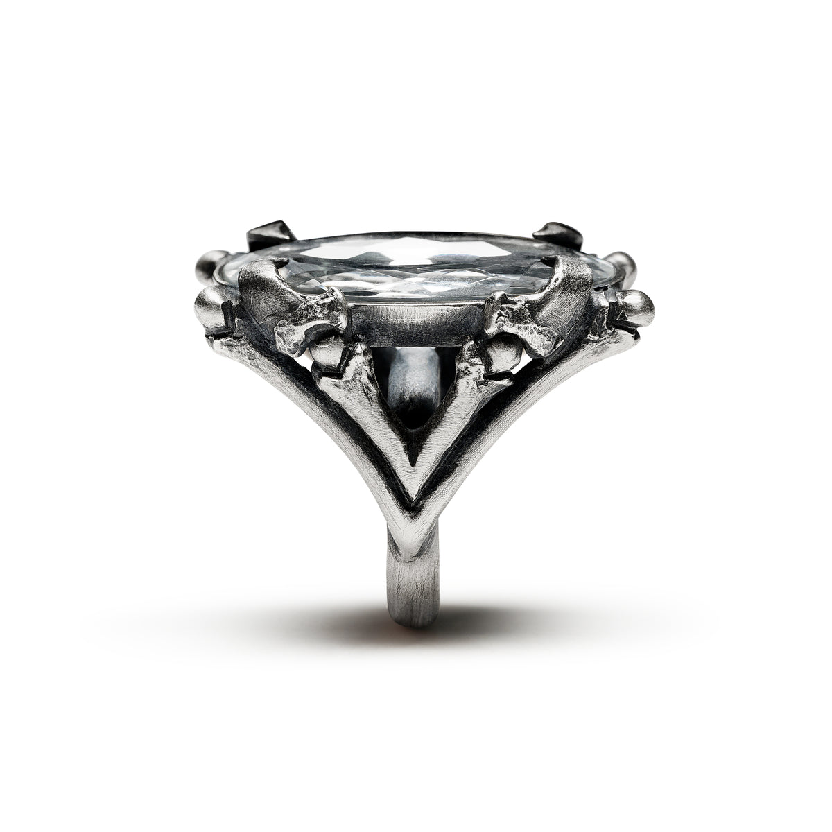The Familiar. Clear Quartz Ring. *Limited*