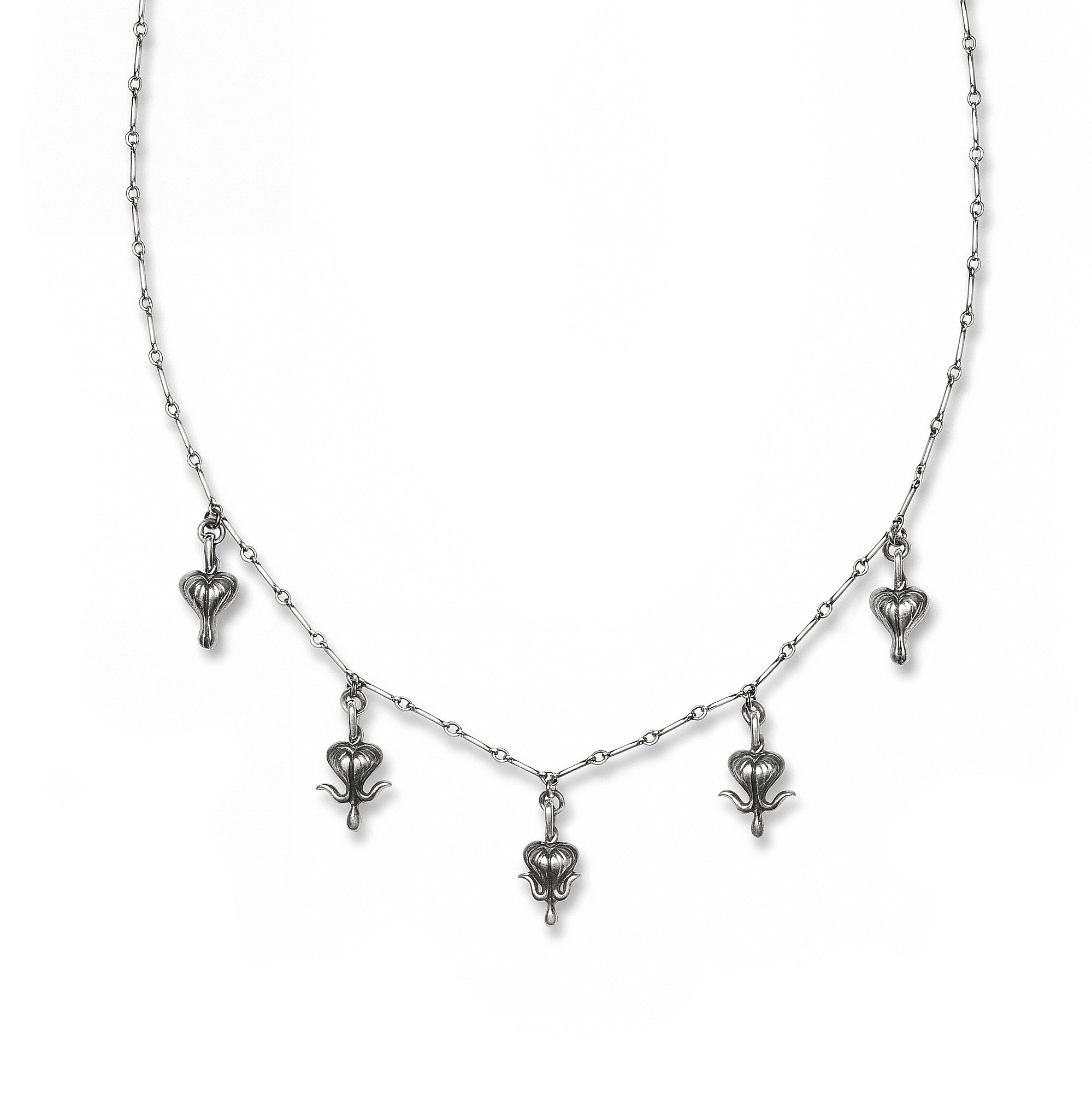 Blood of Spring Charm Necklace.