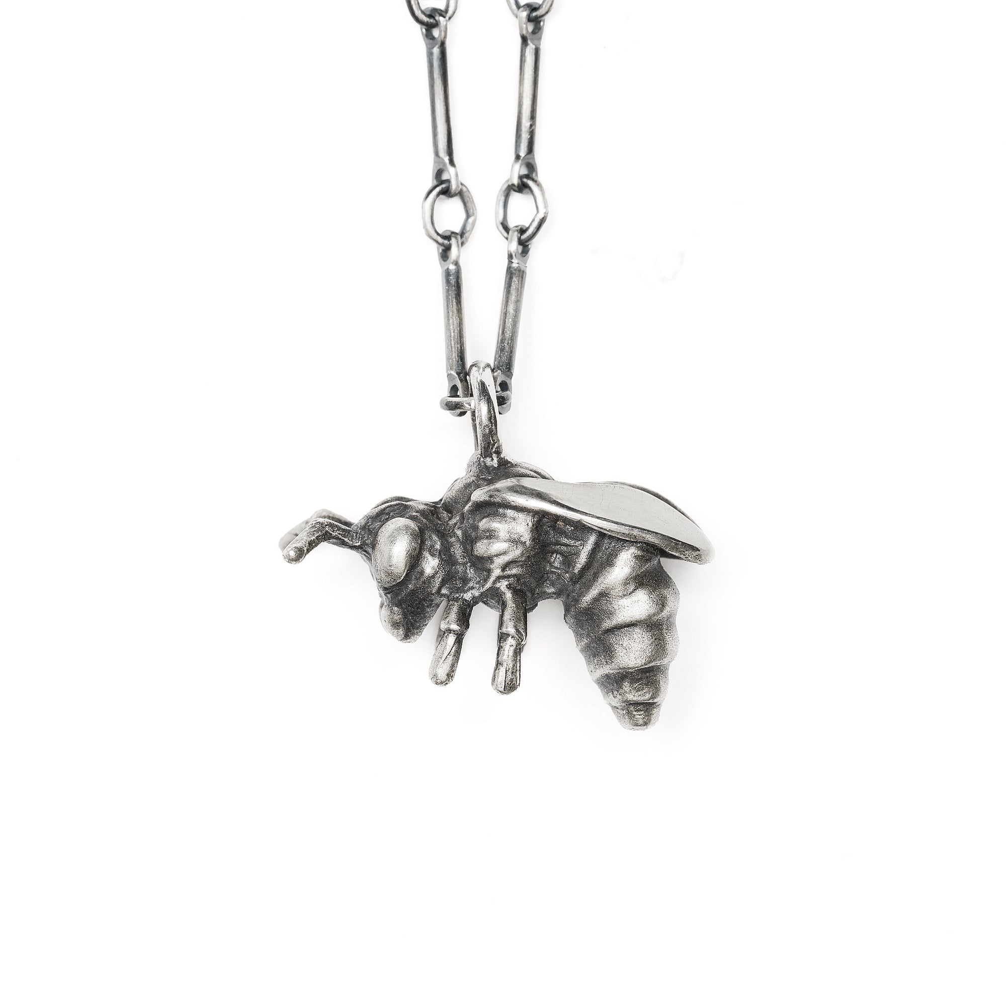 * Ready to Ship * The Honeyed One. Bee Necklace.