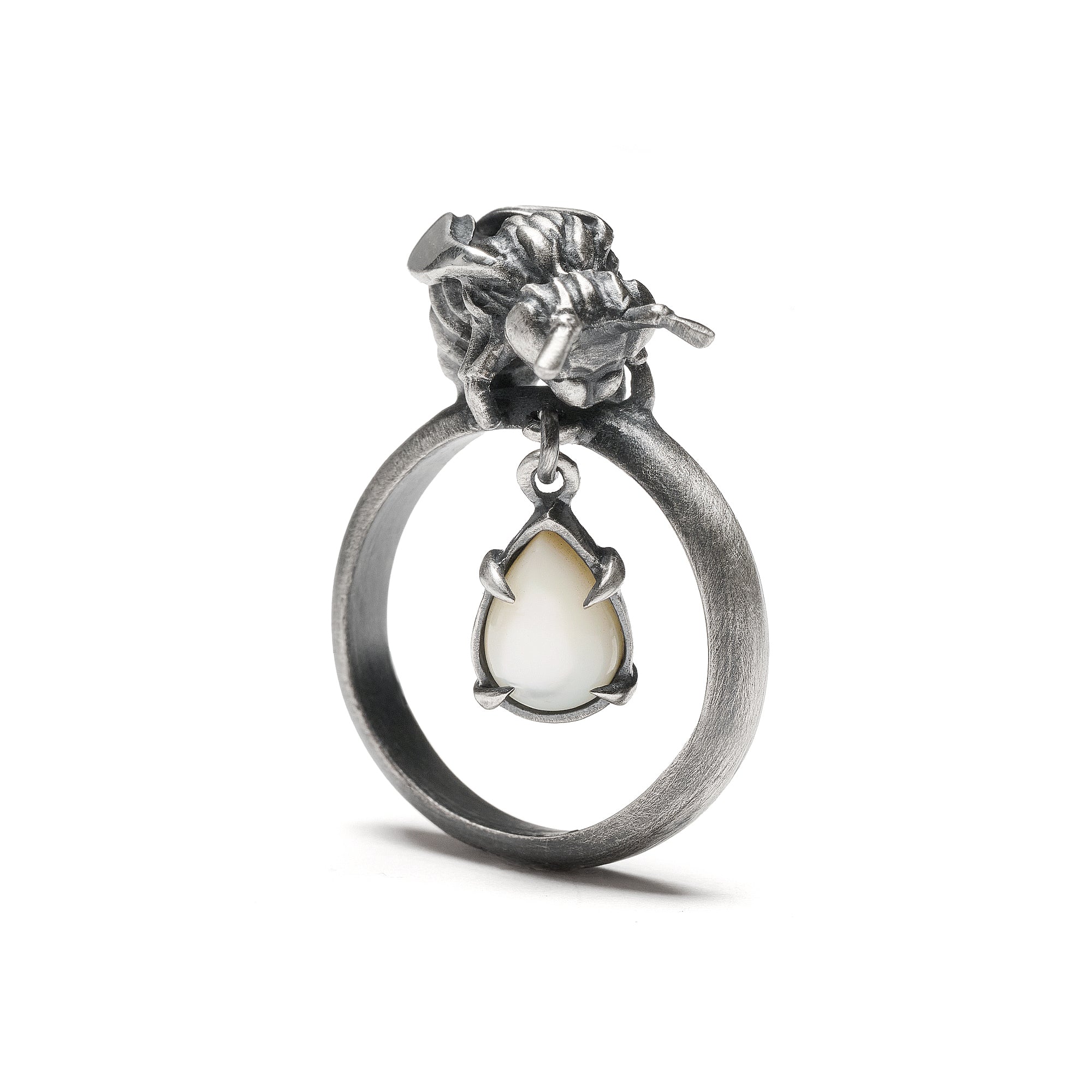 Sweetness. Bee and Mother of Pearl Ring. *Limited*