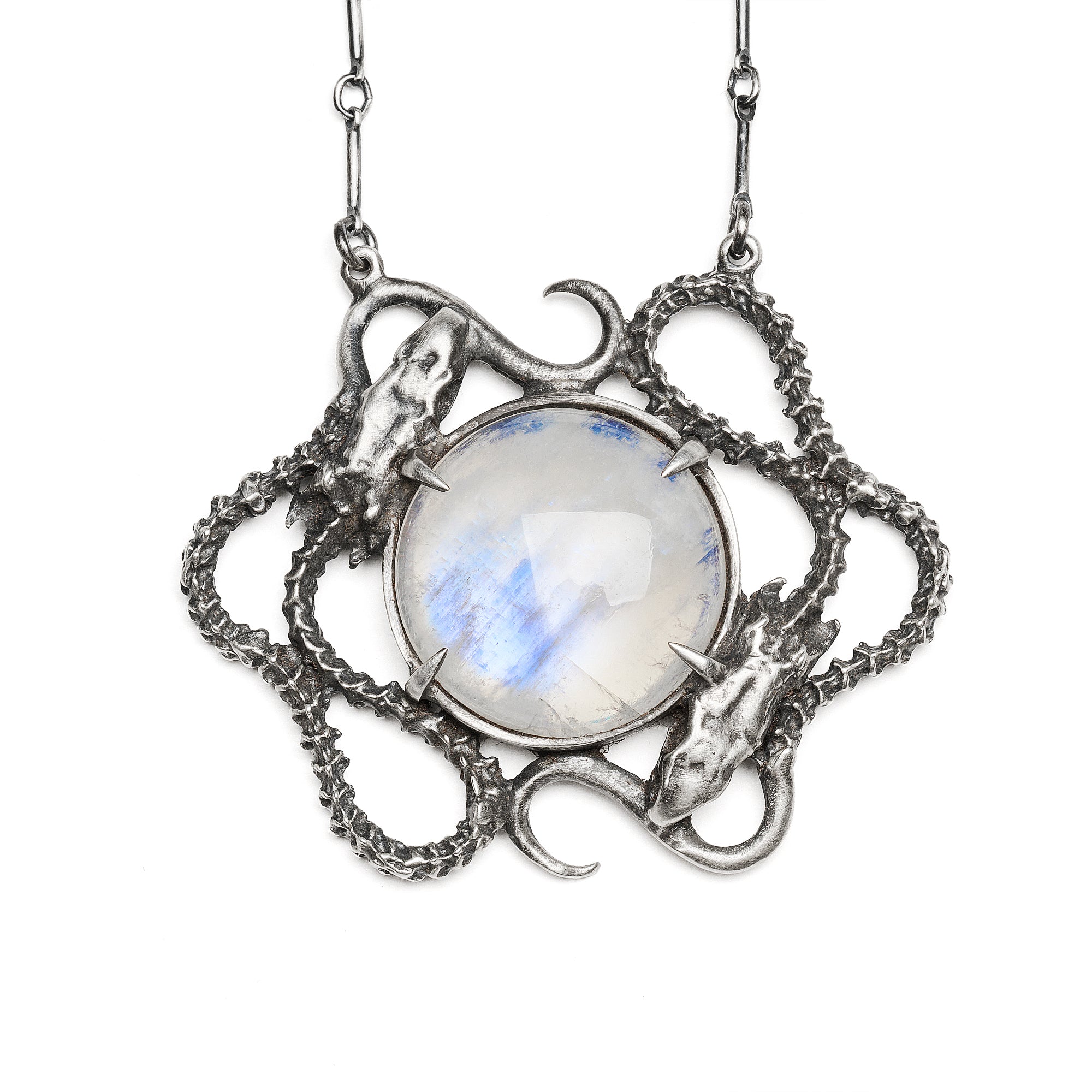 * Ready to Ship * Shedding Time II. Moonstone Necklace.