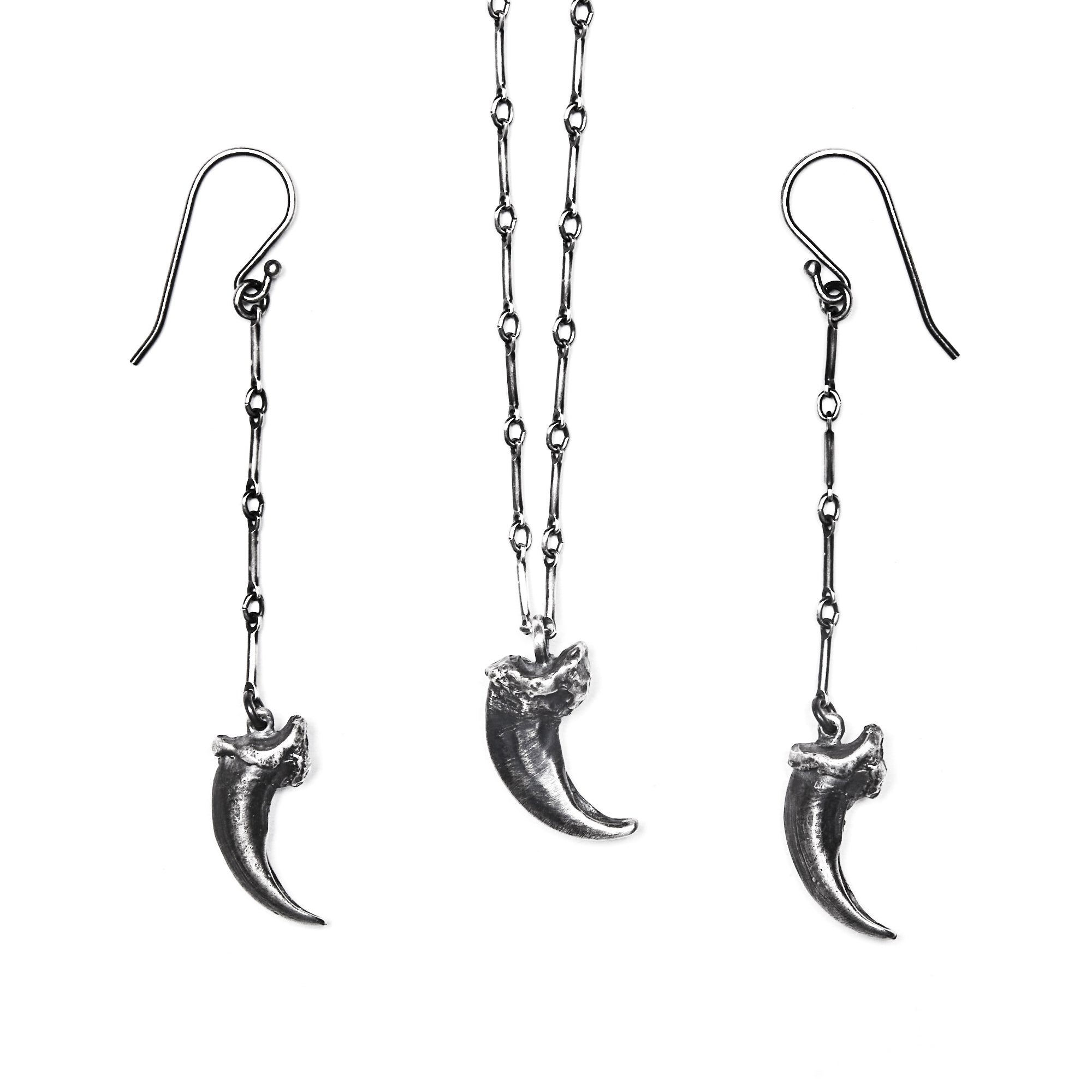 The Laurel Hill Fox Claw Earrings.