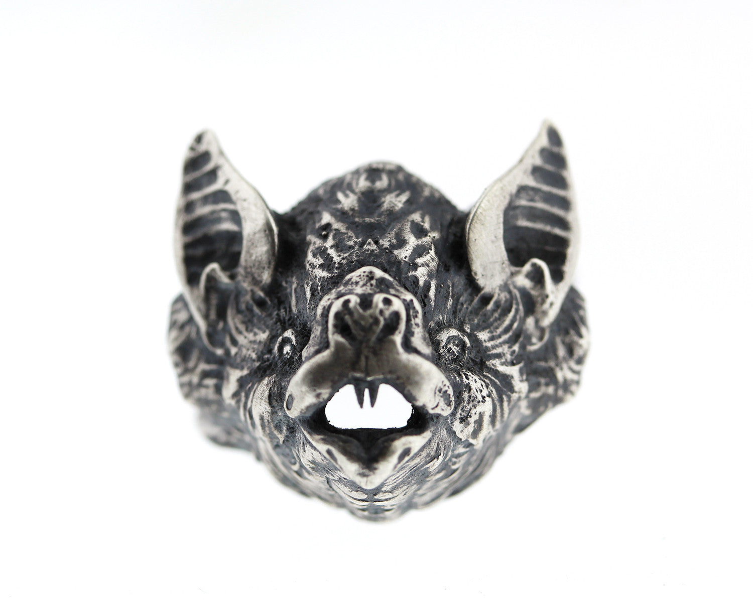 Oceans of Time: Vampire Bat Head Ring