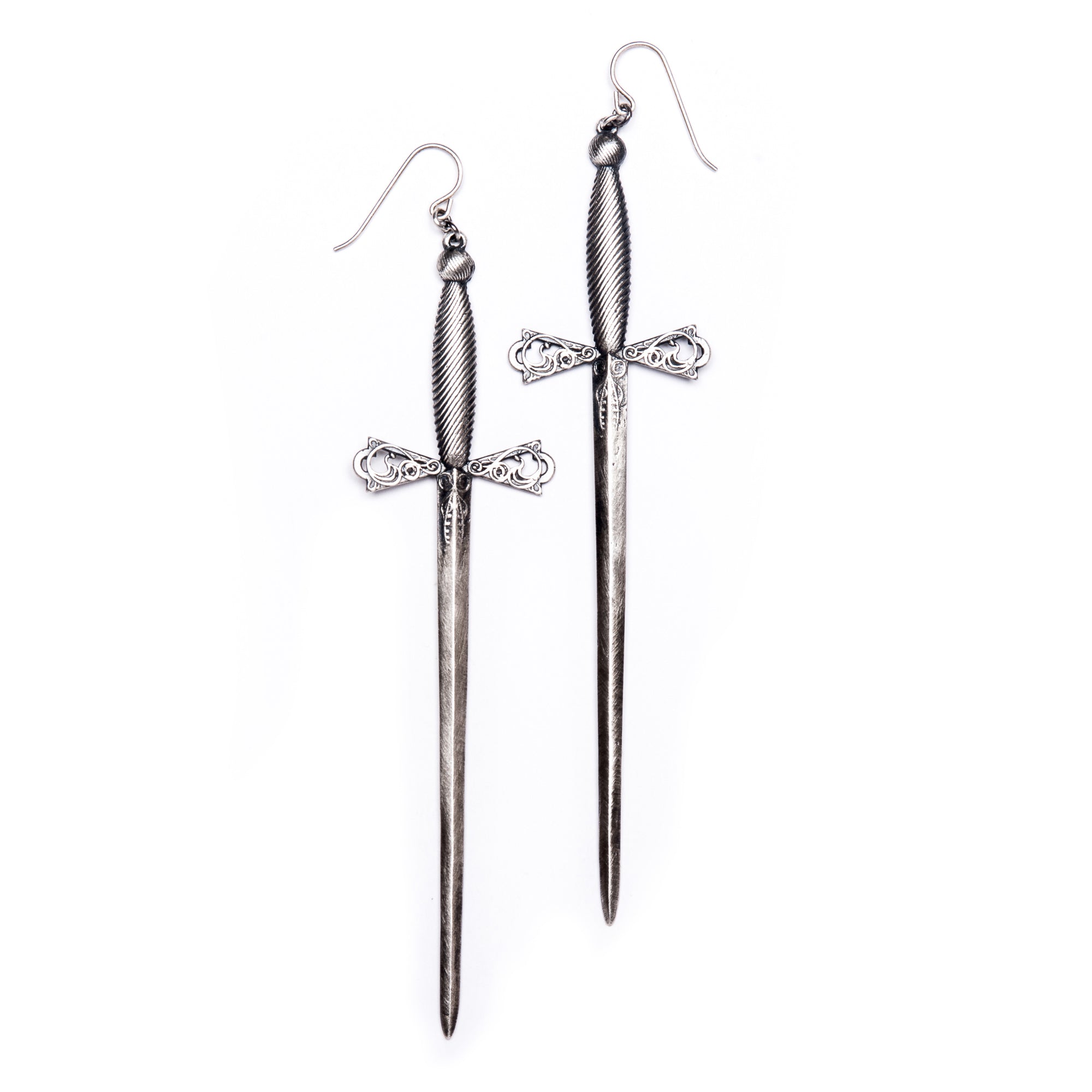 2 of Swords Tarot Earrings: Part II
