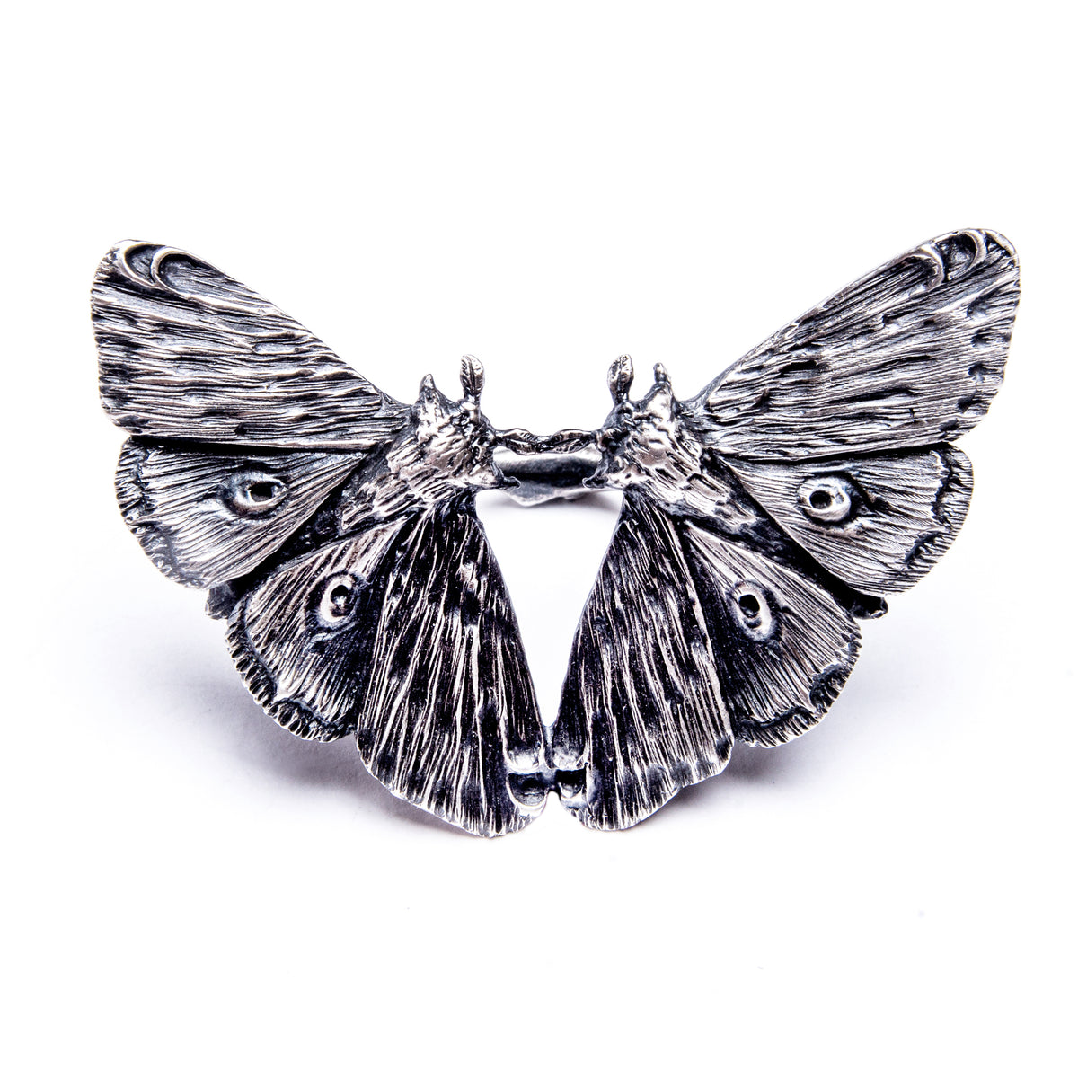 Planchette Moth Twins Ring