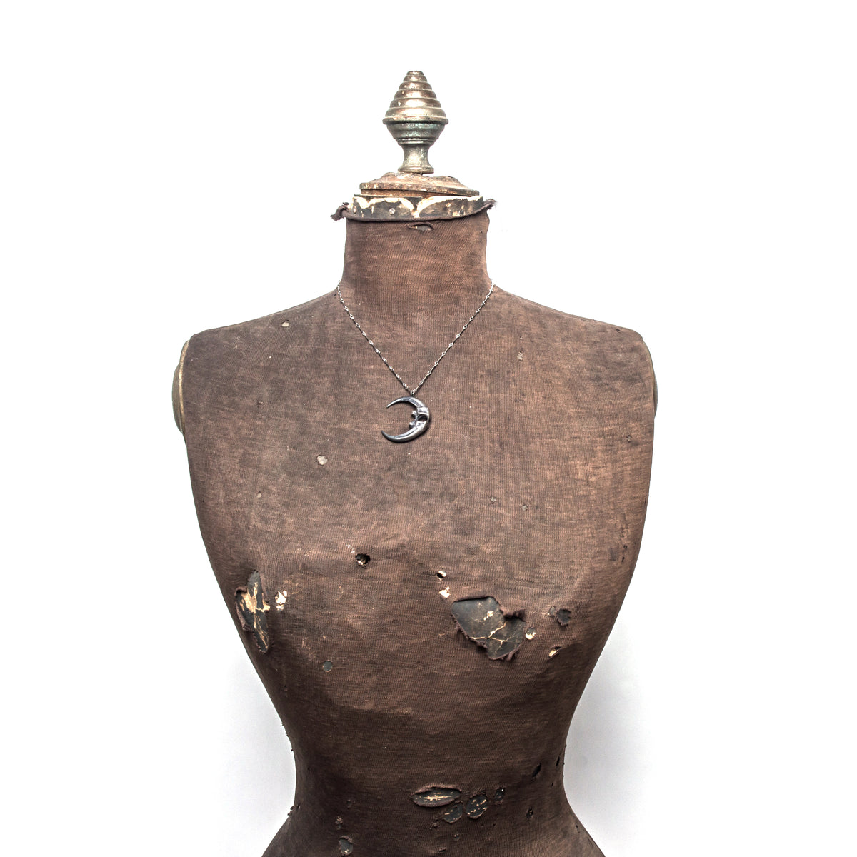 Owl Talon Moon Necklace.