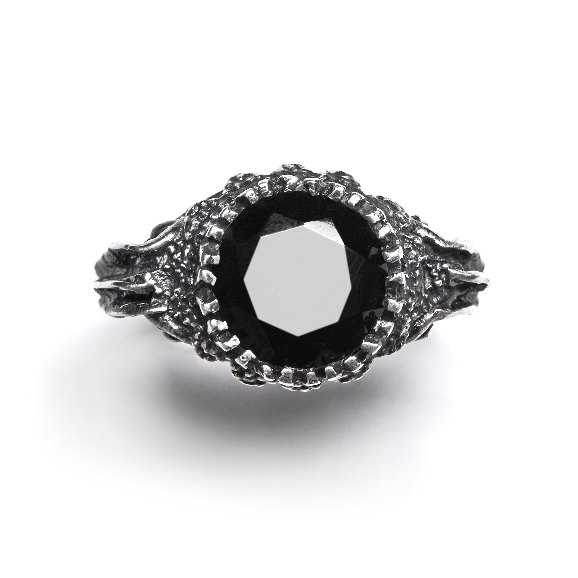 Belonging to the Darkness. Onyx & Sterling Silver.