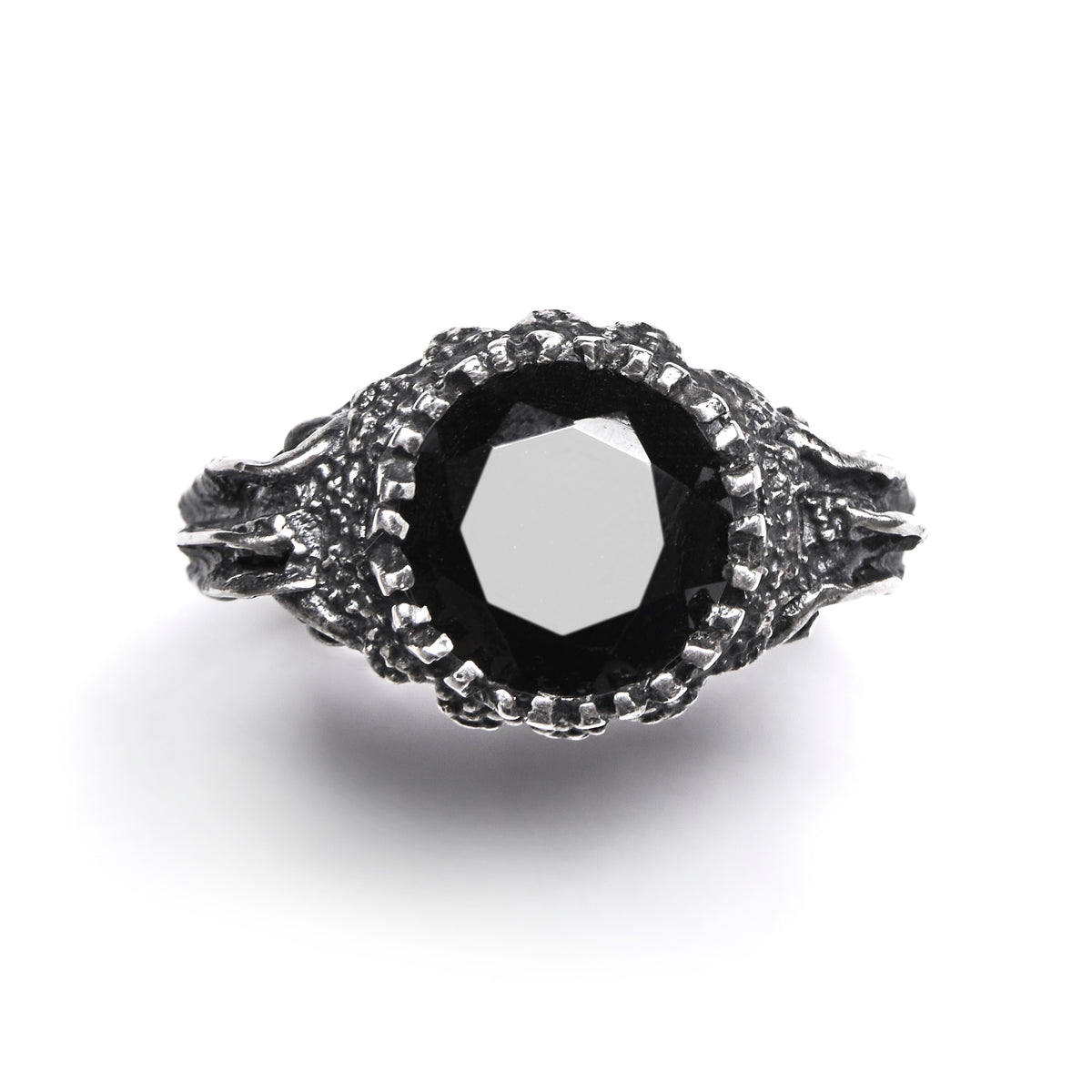 Belonging to the Darkness. Onyx & Sterling Silver.