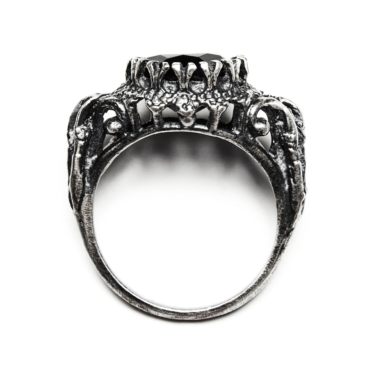 Belonging to the Darkness. Onyx & Sterling Silver.