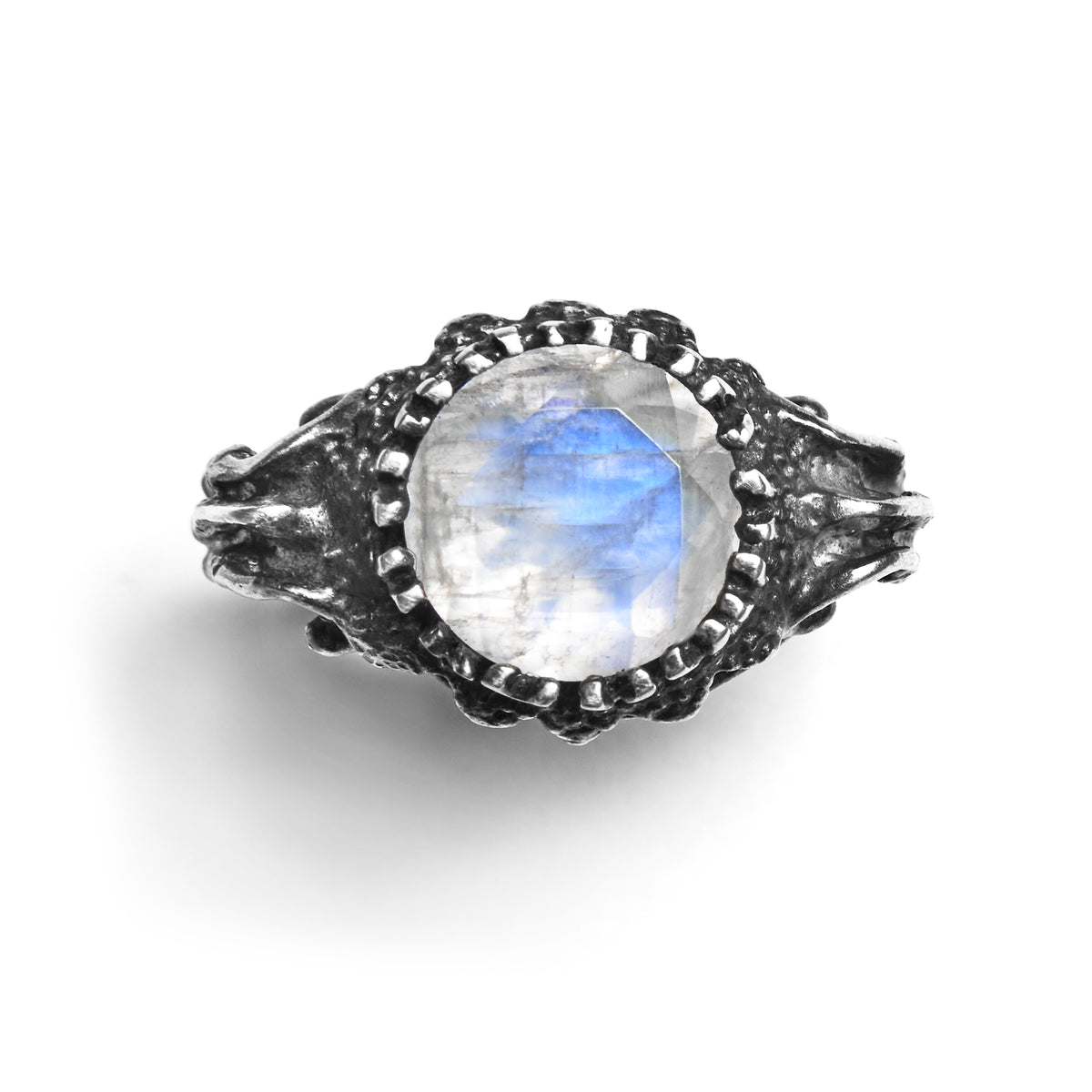 Belonging to the Darkness. Moonstone & Sterling Silver.