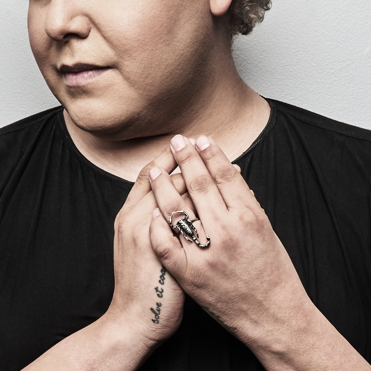Selket: Small Scorpion ring