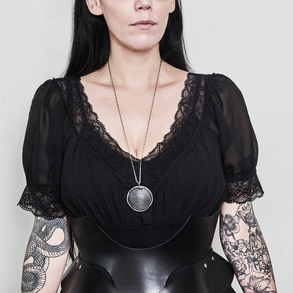 A Season in the Labyrinth { Shield } – Blood Milk Jewels