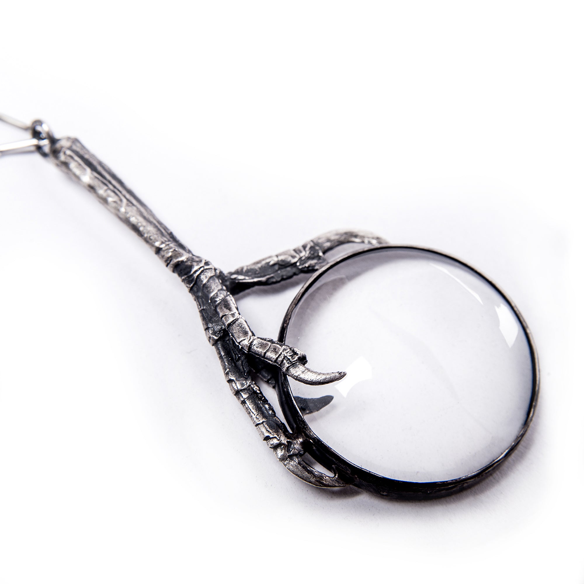 The Oracle. Starling Claw Spyglass Necklace.